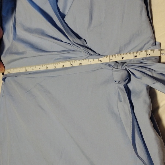 Vince Wrap Bodice Shirt Dress size 6 NWT - Picture 16 of 17